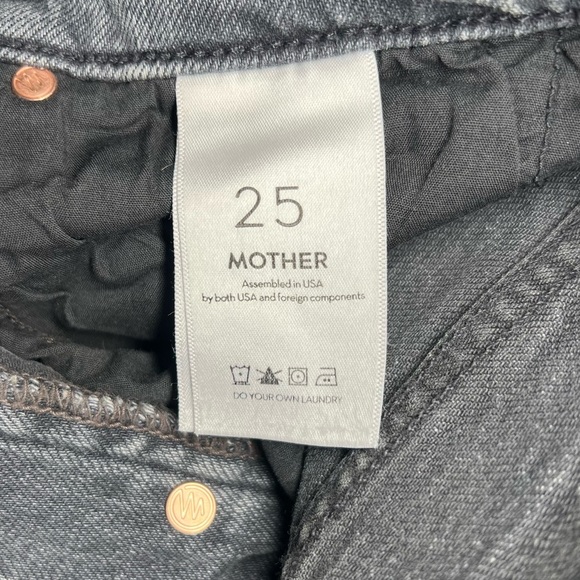 MOTHER Superior Jeans - The Tomcat Ankle 25 On the Fly (Black/Grey) - Picture 8 of 10